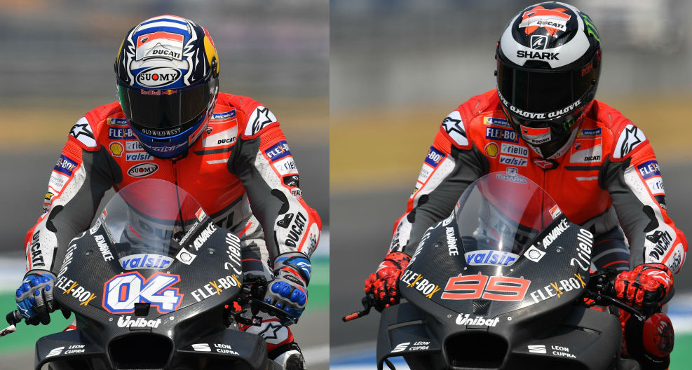 ★MotoGP2018　Ducati タイテストに2種類の新型エアロダイナミクスフェアリングを投入