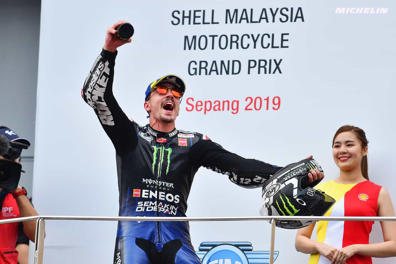 MotoGP2019マレーシアGP　優勝ビニャーレス「バイクといかに一体になって走るかという作業を続けてきた」