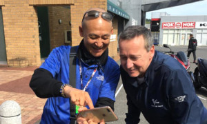 片山さんとフレディー・スペンサー