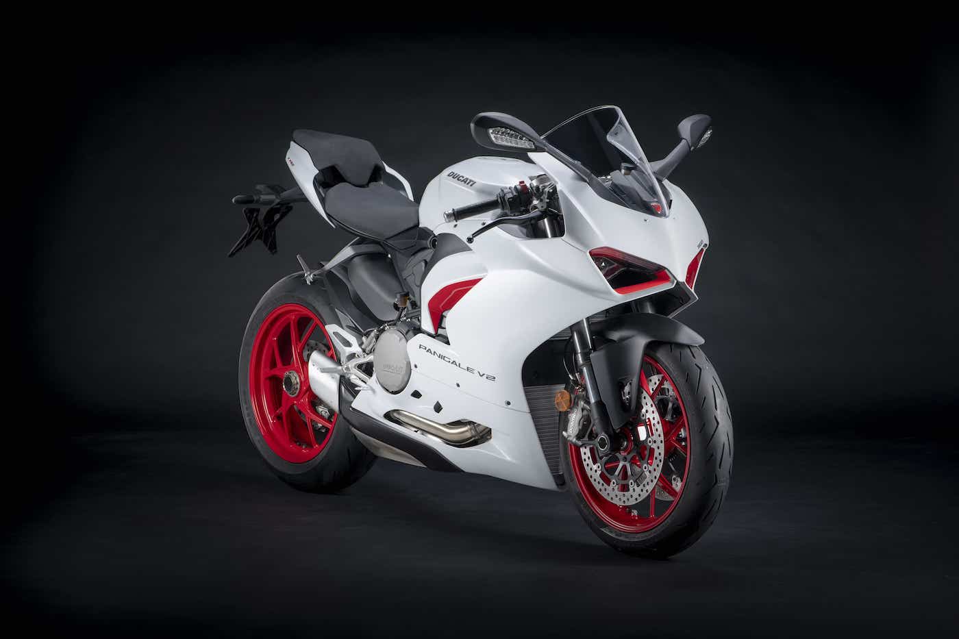 Ducati　パニガーレV2の新色「ホワイトロッソ」が登場