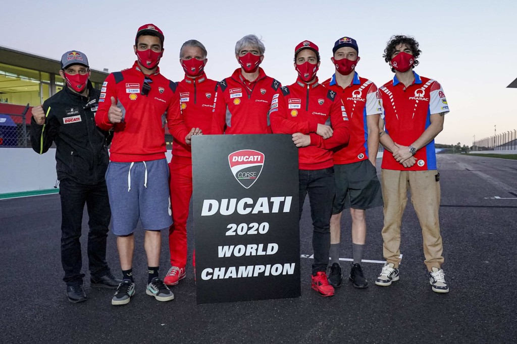 Ducati　最高峰クラス2度目となるコンストラクターズ・タイトルを獲得