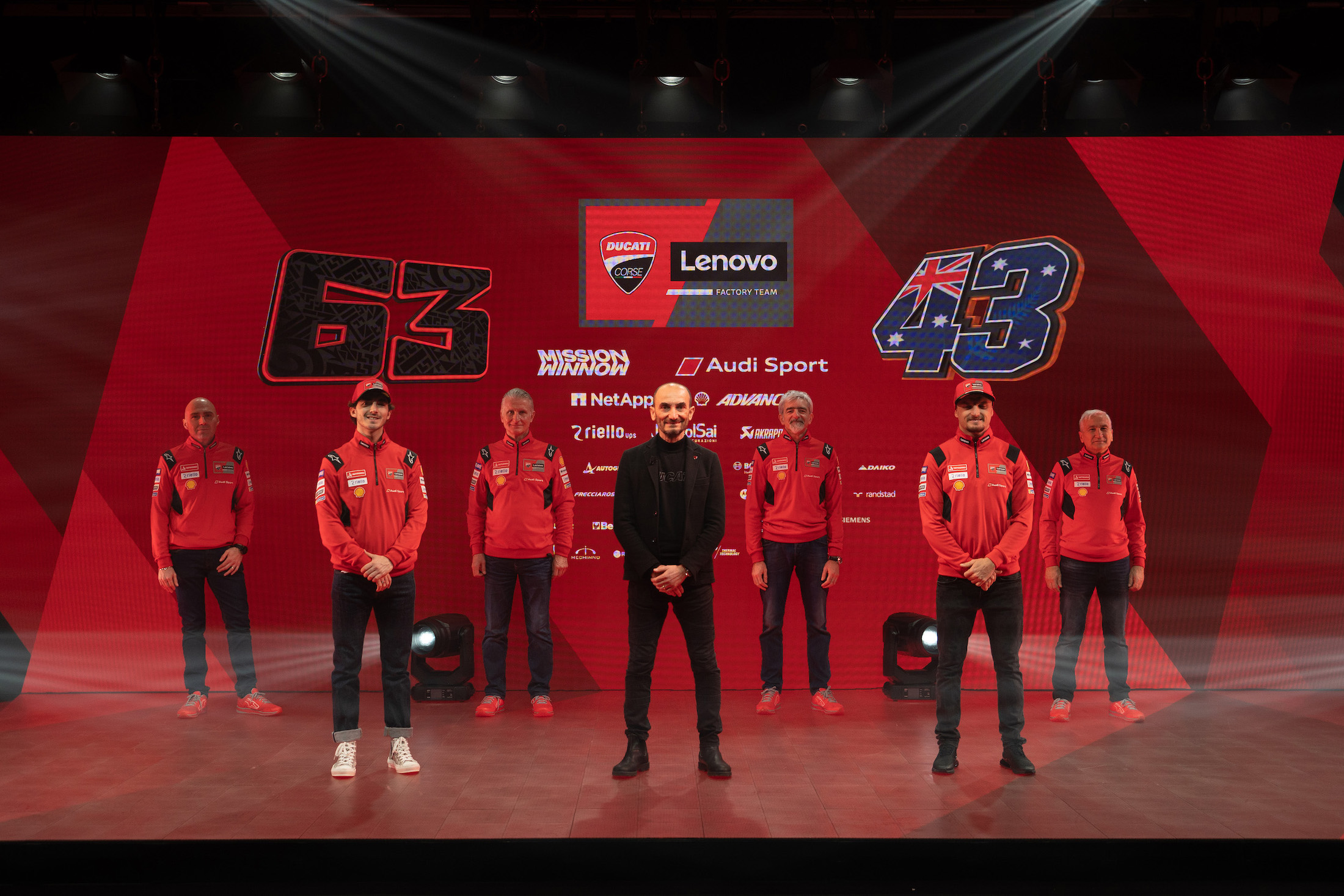Ducati Lenovoチーム　2021年のチーム体制を発表