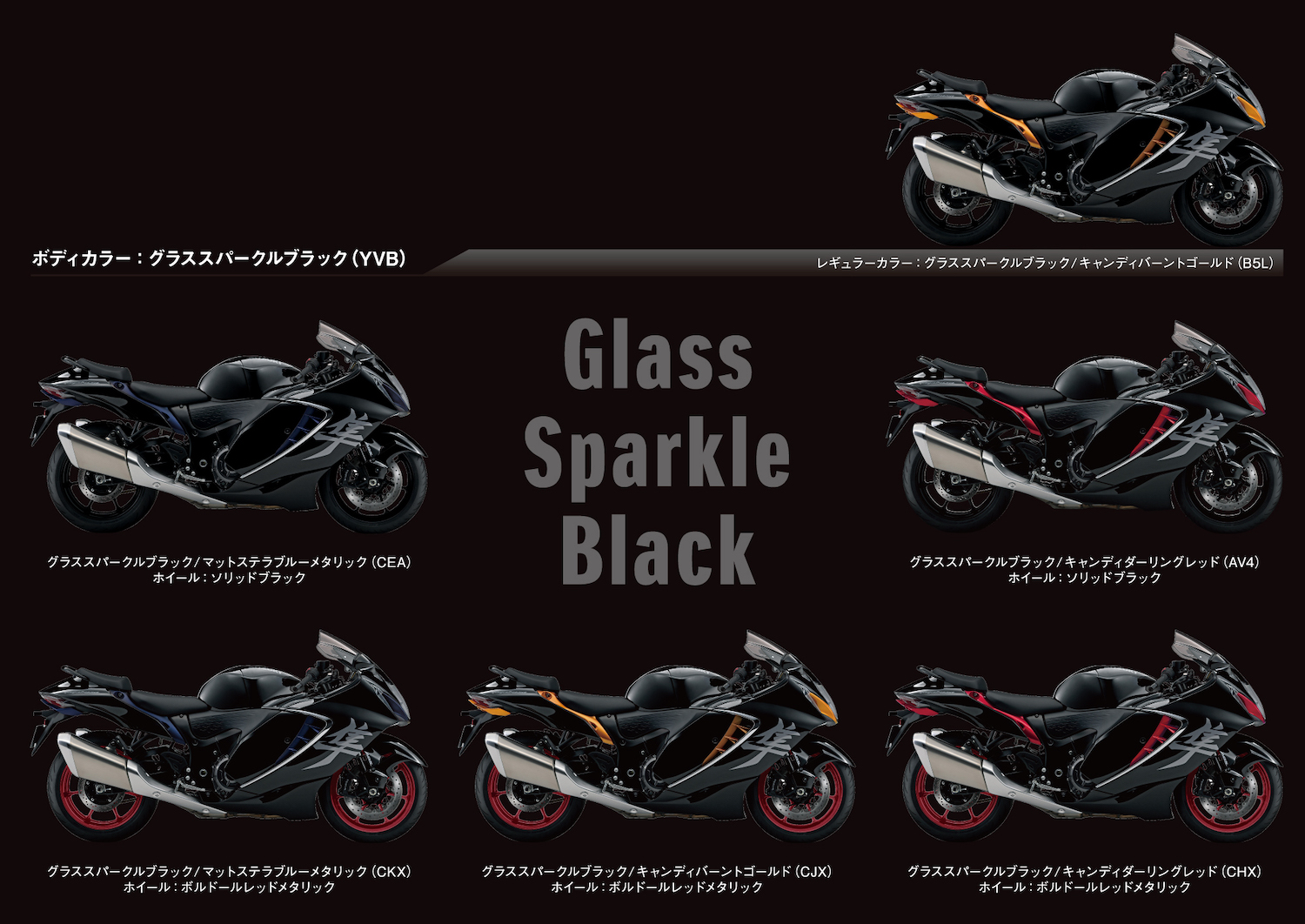 スズキ、フラッグシップの大型二輪車 新型「Hayabusa(ハヤブサ)」を国内で発売
