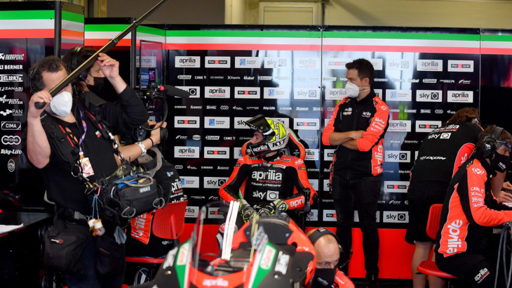 MotoGP2021 ポルトガルGP　予選7位アレイシ・エスパルガロ「もう少し良い位置で走行出来たかも」
