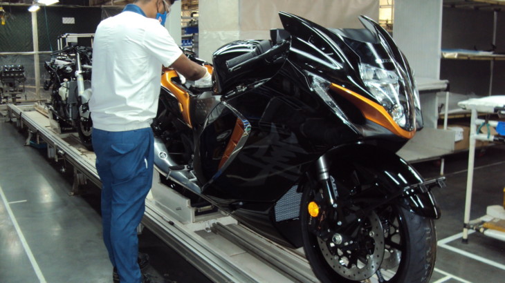 スズキ・モーターサイクル・インディア社（SMIPL社）5月より新型「Hayabusa」を組み立てて販売
