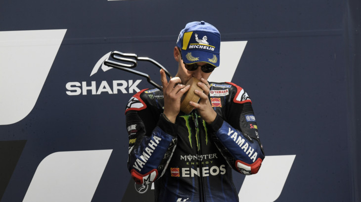 MotoGP2021 フランスGP　ファビオ・クアルタラロ「今までで最もクレイジーなレースだった」
