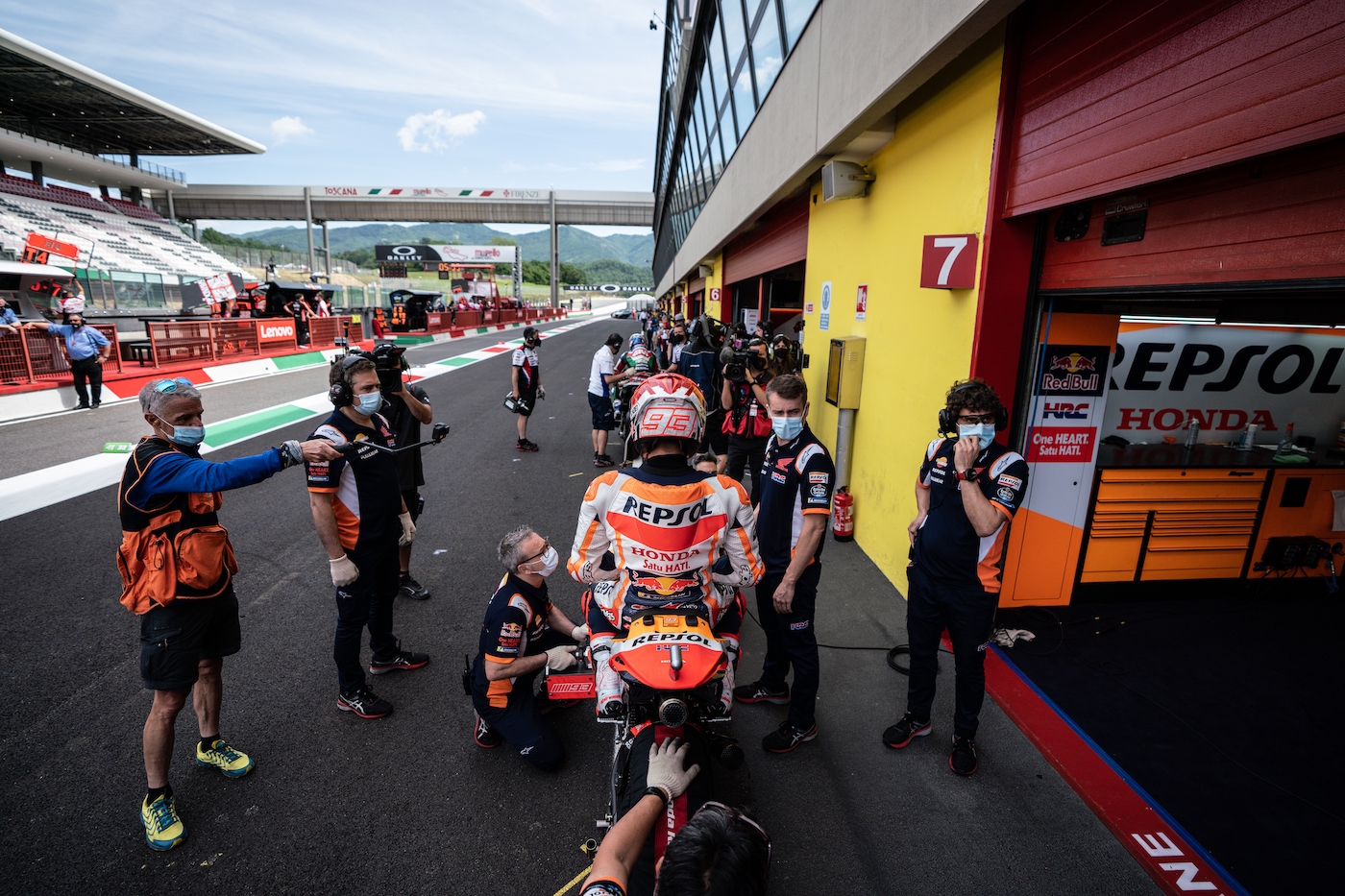 MotoGP2021イタリアGP　予選11位マルク・マルケス「後追いが唯一の手段だった」