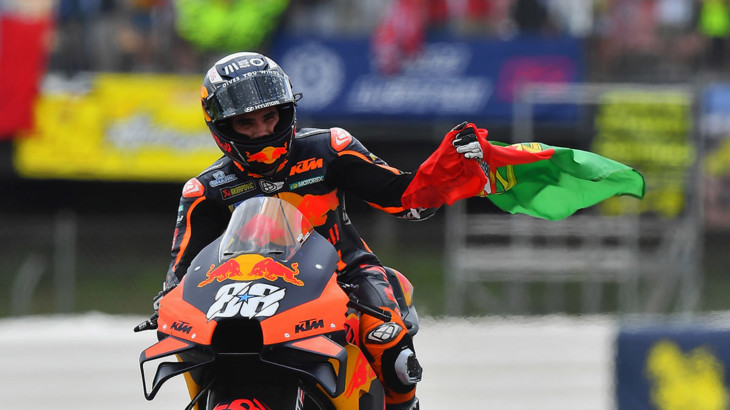 MotoGP2021カタルーニャGP　優勝ミゲル・オリヴェイラ「一番難しかったのは、メンタル面で落ち着いてレースをすること」