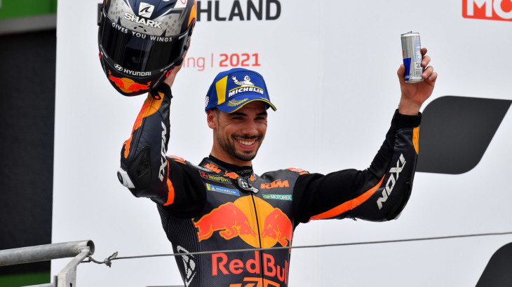 MotoGP2021 ドイツGP2位 ミゲル・オリヴェイラ「雨が降り出した事がレースの結果を決めた」 気になるバイクニュース
