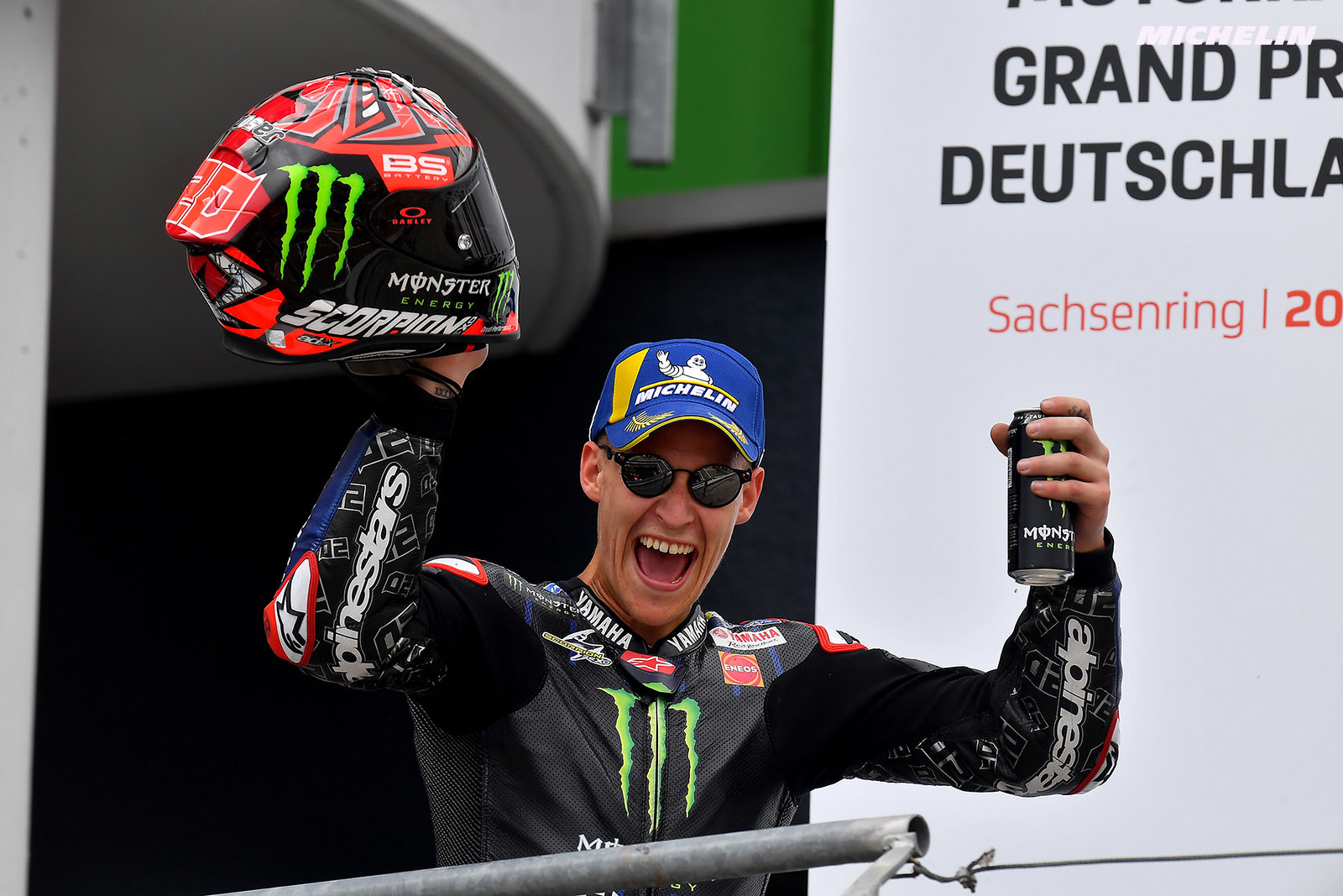 MotoGP2021 ドイツGP　3位ファビオ・クアルタラロ「優勝出来ない時の戦い方がわかった」