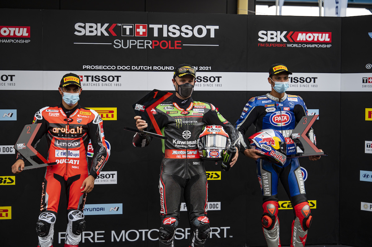 ピレリ（Pirelli）レースレビュー　FIM スーパーバイク世界選手権(SBK)オランダ戦スーパーポールレース、レース2