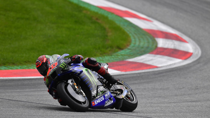 MotoGP2021オーストリアGP7位　ファビオ・クアルタラロ「ウェット走行の内容については満足していない」