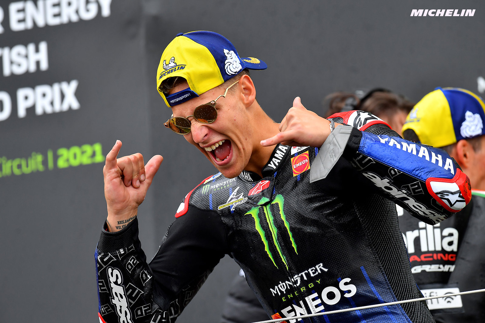 MotoGP2021イギリスGP　優勝ファビオ・クアルタラロ「ミサノあたりからタイトル獲得のことを考えたい」