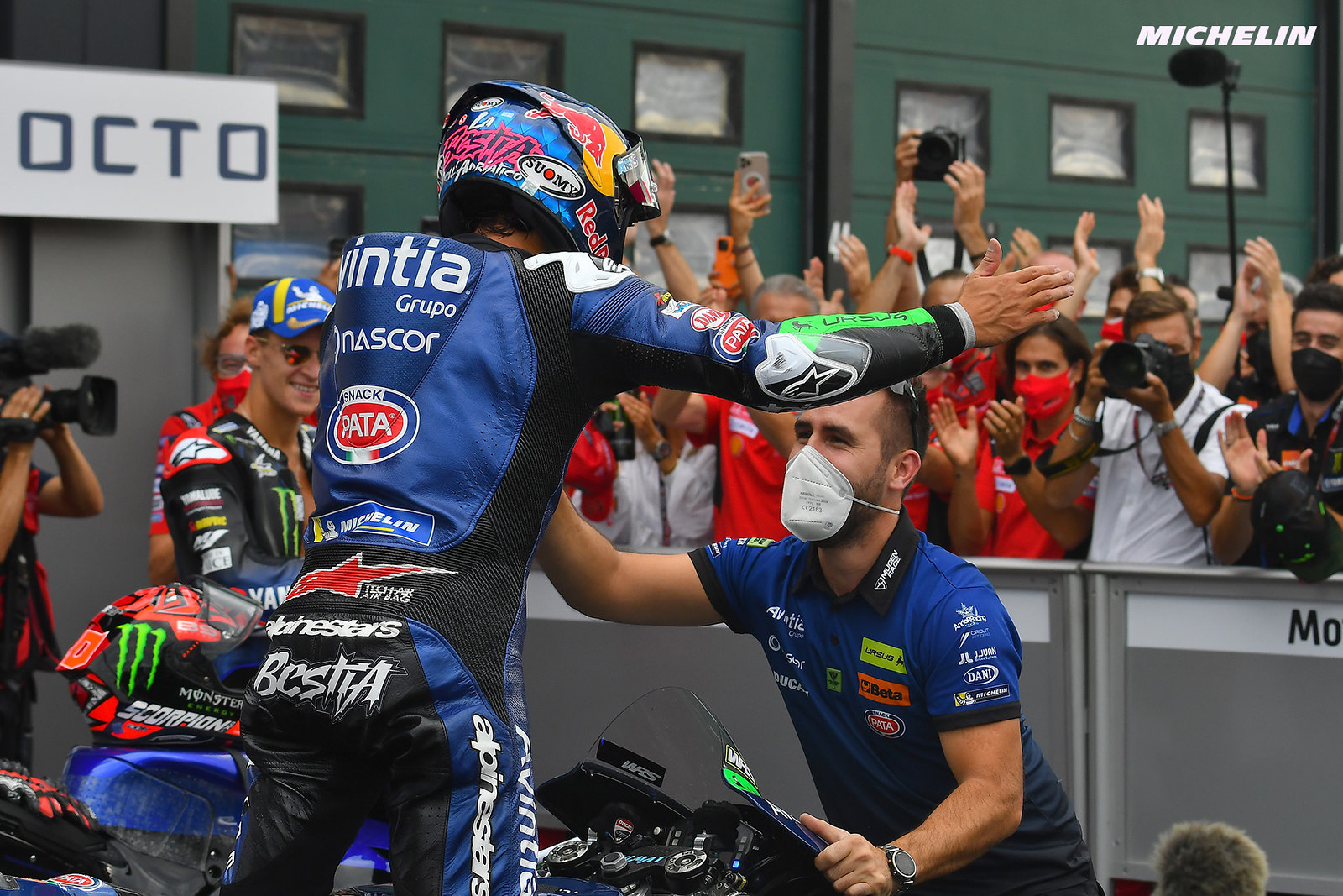 MotoGP2021サンマリノGP　3位エネア・バスティアニーニ「優勝出来るかもと思っていた」