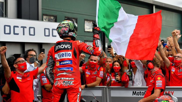 Ducati・レノボ・チーム　1月28日に2022年のチーム体制を発表