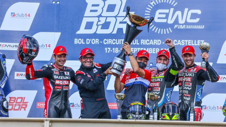世界耐久選手権(EWC)　ヨシムラSERTモチュールが優勝、チャンピオンシップでも首位に立つ