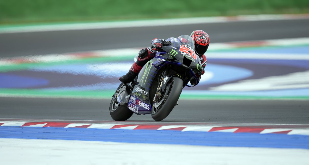 MotoGP2021ミサノテスト　ファビオ・クアルタラロ「2021年型のテストを重点的に行った」