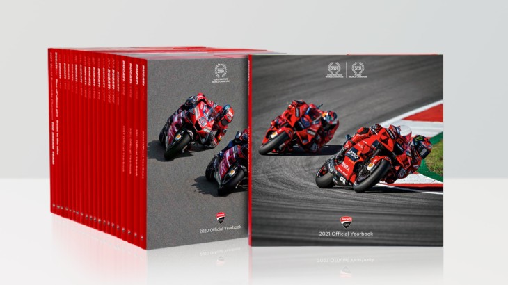 Ducatiコルセ　2021年のイヤーブックをオンラインで発売