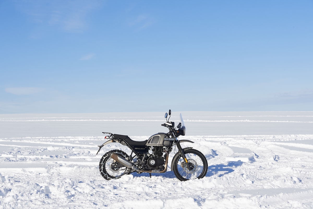ロイヤルエンフィールド（Royal Enfield）史上初のバイクによる南極走破に成功