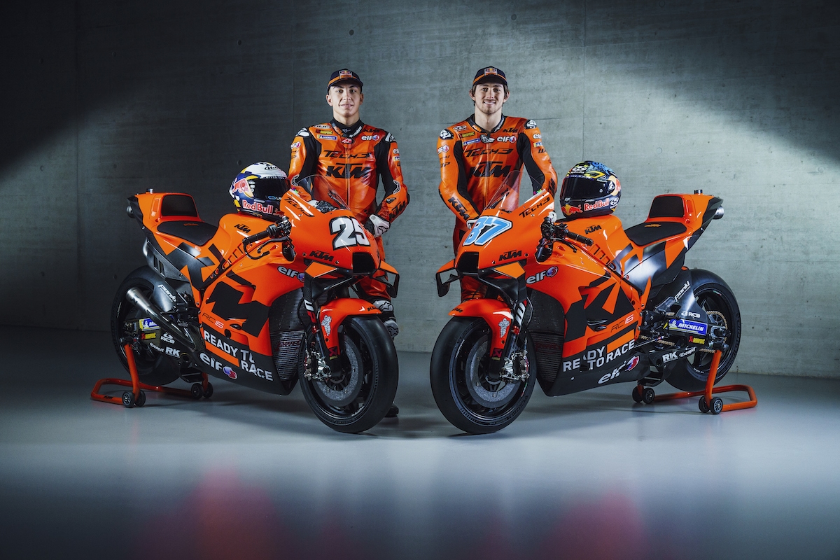 テック3 KTM ファクトリーレーシング　2022年のチーム体制を発表