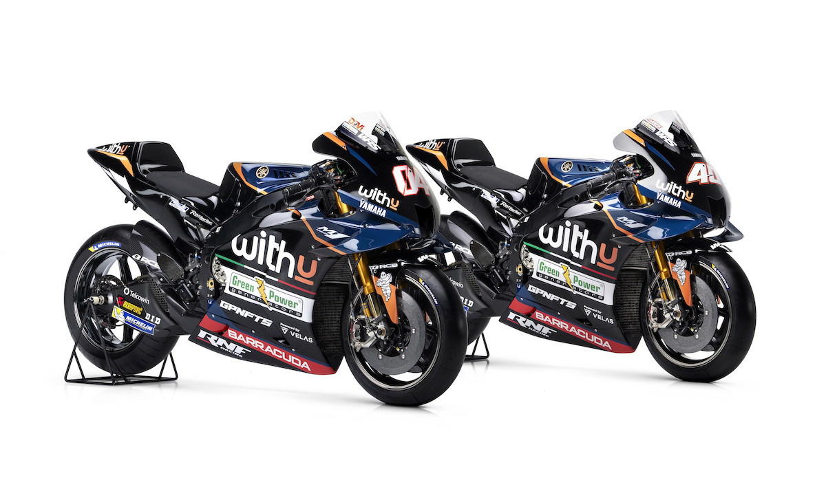 WithU Yamaha RNF MotoGPレーシングチーム　2022年のチーム体制を発表