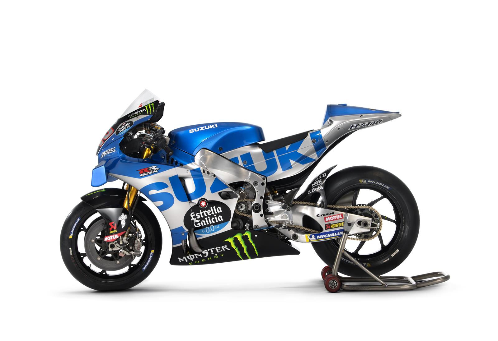 残りわずか！【SUZUKI ECSTAR】motoGP 公式 フリース Mサイズ-