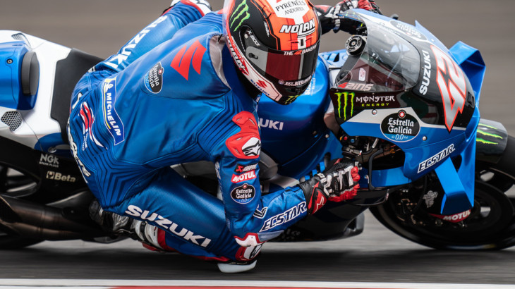 MotoGP2022マンダリカテスト3日目　6位アレックス・リンス「スズキはバイクをしっかりと改善してくれた」