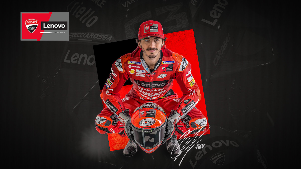 Ducatiレノボチーム　フランチェスコ・バニャイアとの契約を2024年末まで延長
