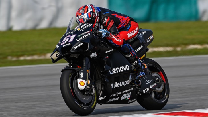 MotoGP2022　Ducatiレノボチーム　セパンでテストを開始