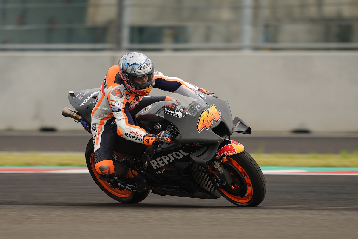 MotoGP2022マンダリカテスト初日　1位ポル・エスパルガロ「徐々に良いライディングが出来ている」