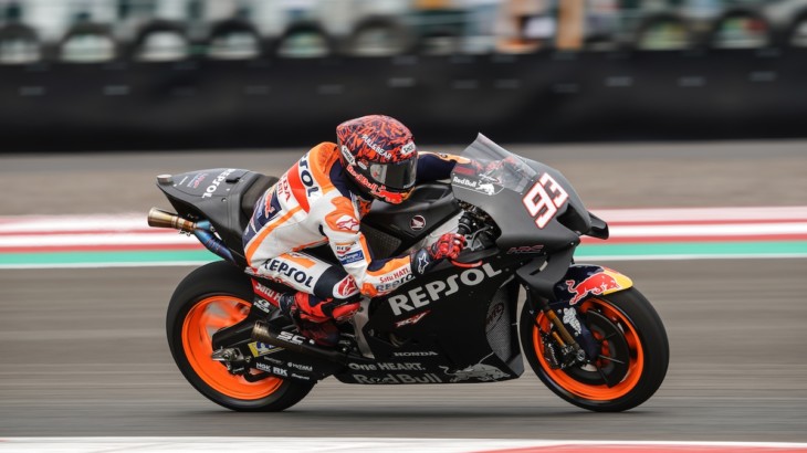 MotoGP2022マンダリカテスト初日　17位マルク・マルケス「バイクとの繋がりを感じ始めている」