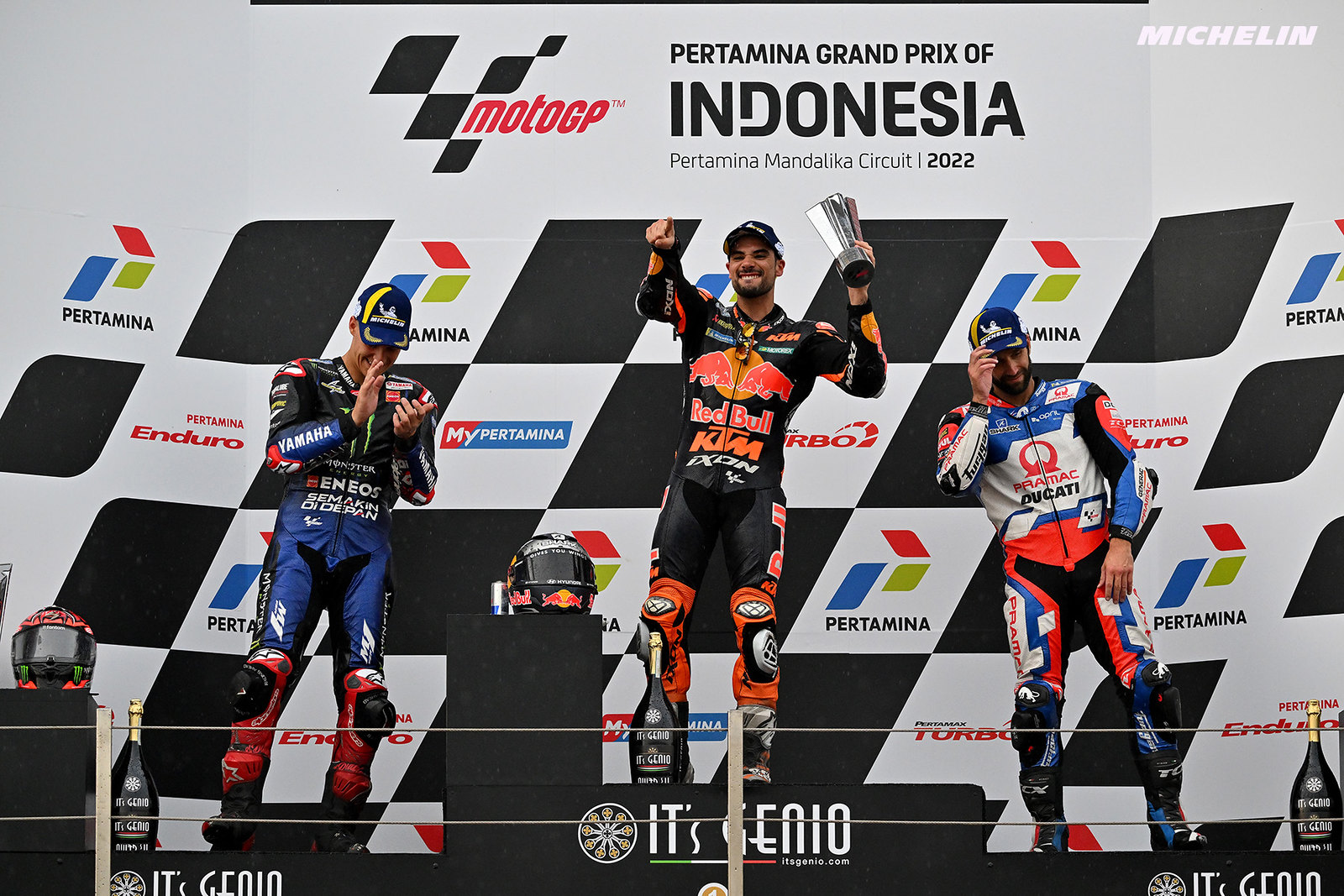 MotoGP2022インドネシアGP　優勝はKTMのミゲル・オリヴェイラ