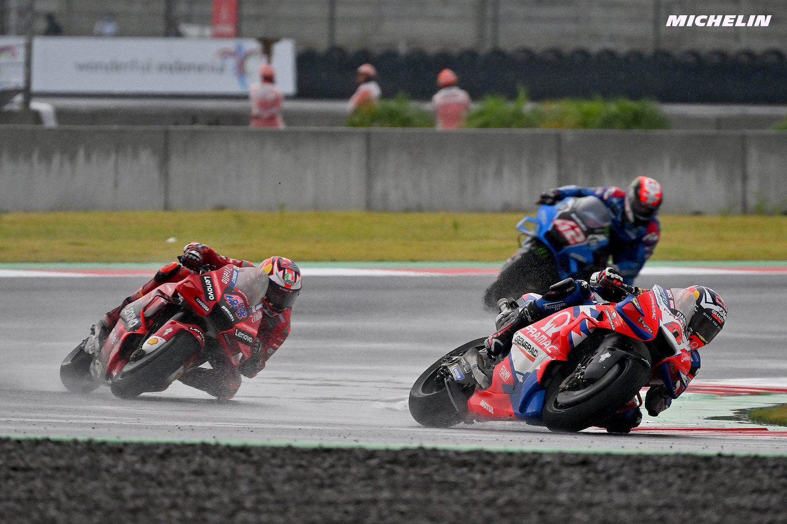 インドネシアGP決勝レース　3位ヨハン・ザルコ「雨が降り出して正直嬉しかった」
