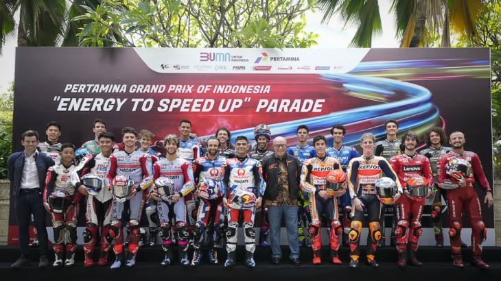 Gresini Racing MotoGP　インドネシアGP前にインドネシアでPRイベントに参加