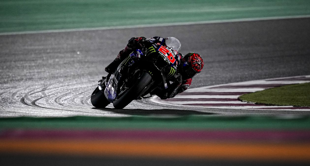 MotoGP2022カタールGP決勝9位　ファビオ・クアルタラロ「タイヤの空気圧が高すぎた」