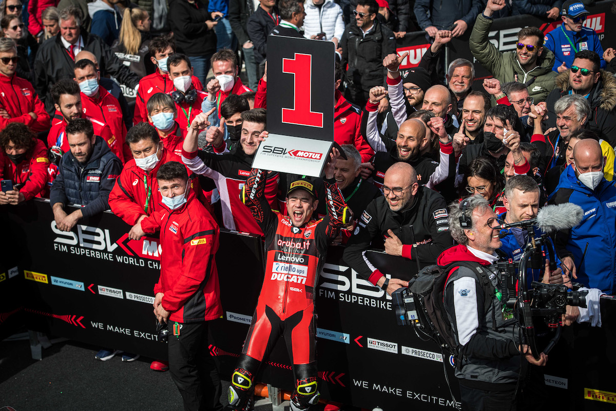 FIM スーパーバイク世界選手権(SBK)オランダ戦　アルヴァロ・バウティスタ「最高のバイクを用意してくれたチームに感謝」