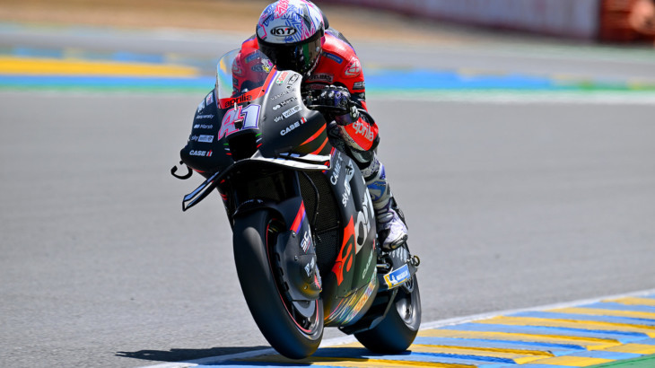 MotoGP2022フランスGP　初日総合2位アレイシ・エスパルガロ「このバイクはどのトラックでも競争力が高い」