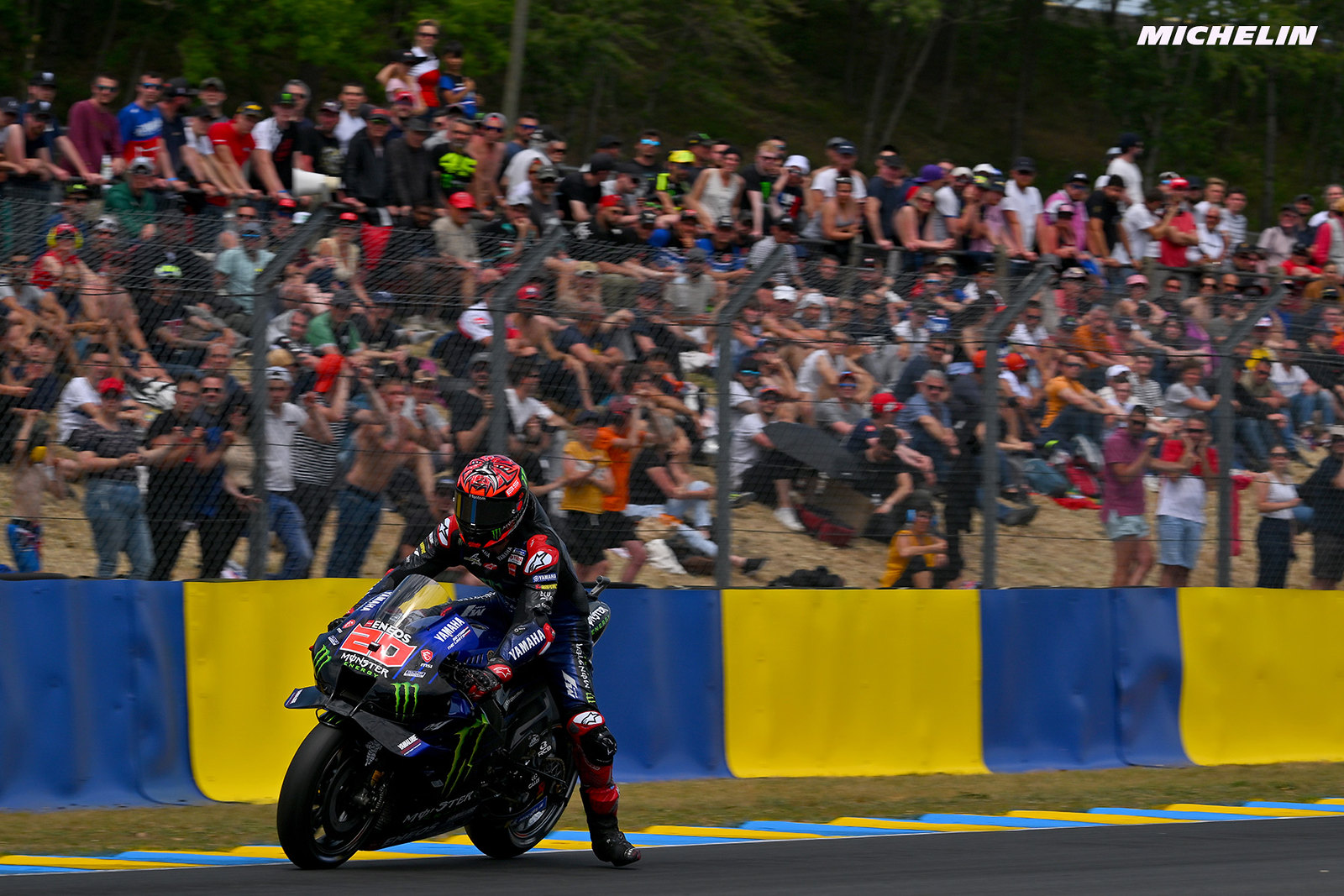 MotoGP2022フランスGP　4位ファビオ・クアルタラロ「さらにリスクを冒す以外にない」