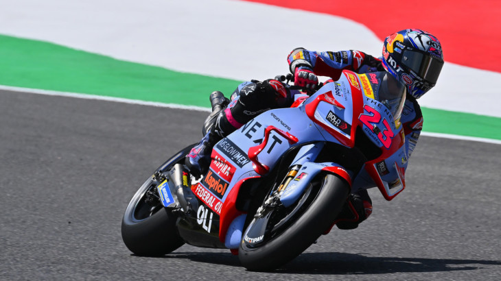 MotoGP2022イタリアGP　初日総合6位エネア・バスティアニーニ「タイムアタックには失敗した」