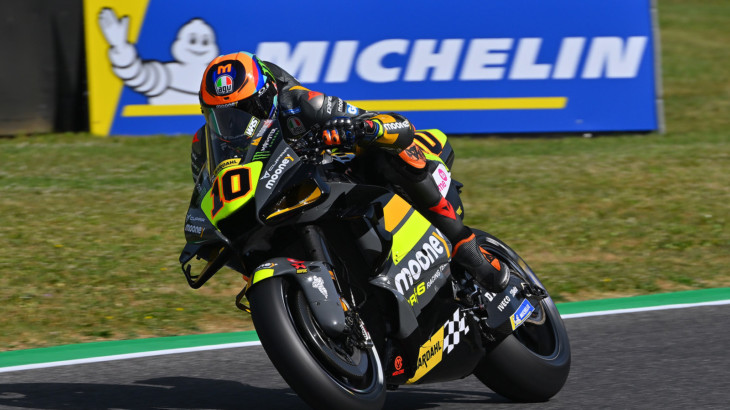 MotoGP2022イタリアGP　初日総合5位 ルカ・マリーニ「タイムアタックで自信を持って走行出来た」