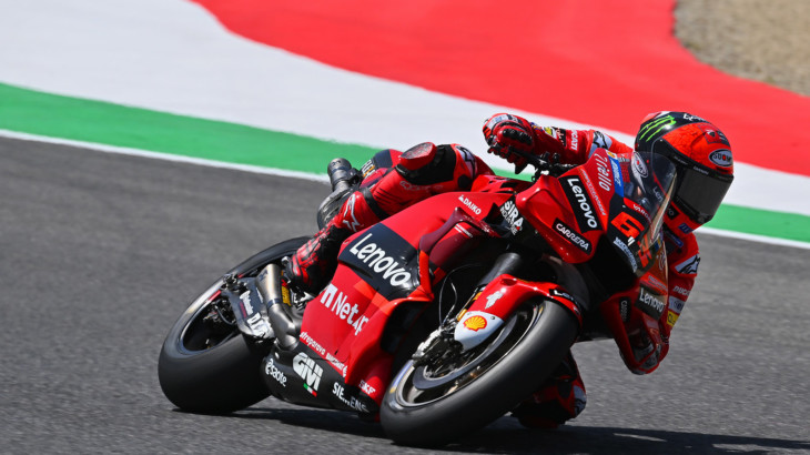 MotoGP2022イタリアGP　初日総合2位 フランチェスコ・バニャイア「明日朝の走行が重要になる」