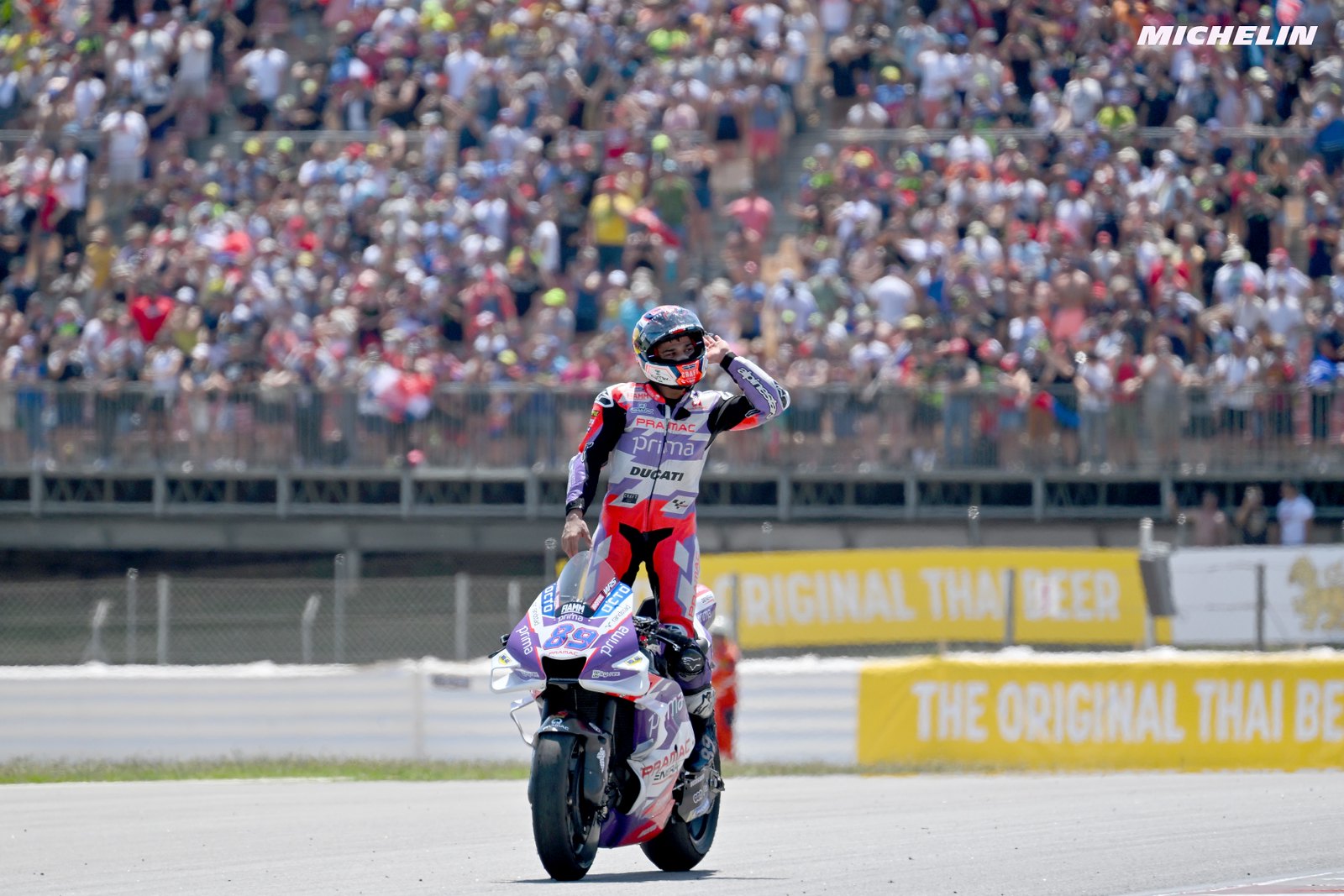 MotoGP2022カタルーニャGP　2位ホルヘ・マルティン「しっかりポイントを挽回していきたい」