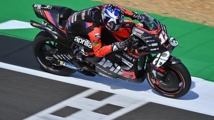 MotoGP2022イギリスGP　FP1　3位マーべリック・ビニャーレス「アレイシと表彰台をシェアしたい」