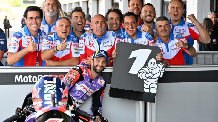 予選1位ヨハン・ザルコ「決勝はどうなるか予想出来ない」MotoGP2022イギリスGP　