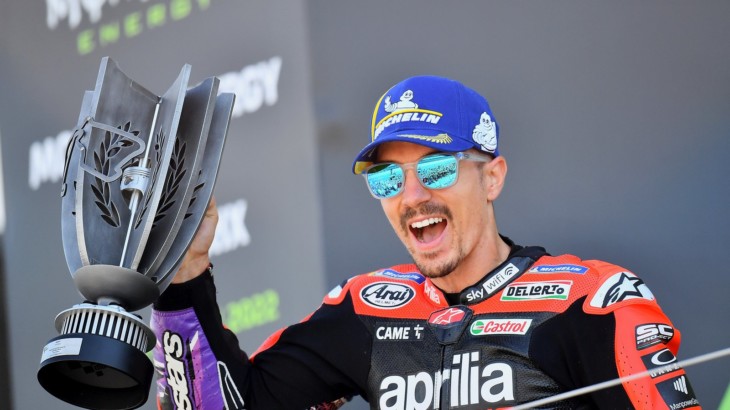 イギリスGP2位マーべリック・ビニャーレス「アプリリアを疑ったことはない」MotoGP2022