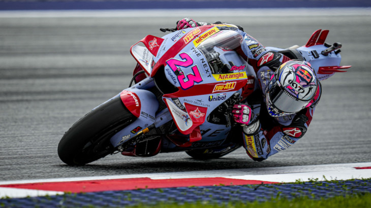 エネア・バスティアニーニ「リムの変形でレースを続けられなかった」MotoGP2022オーストリアGP