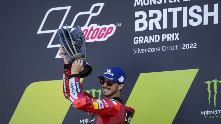 イギリスGP優勝フランチェスコ・バニャイア「自分にとってベストレースの1つ」MotoGP2022