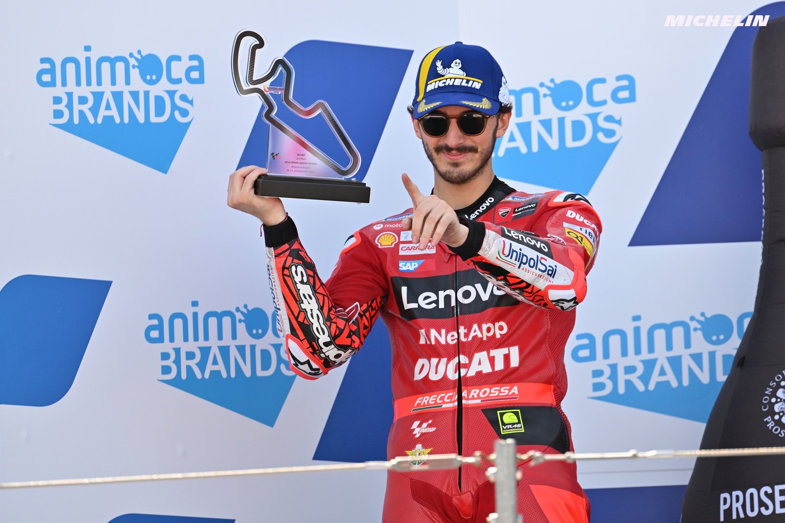 2位フランチェスコ・バニャイア「最終ラップは完走することを意識していた」MotoGP2022アラゴンGP