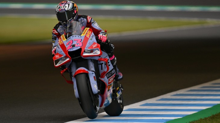 初日総合14位エネア・バスティアニーニ「雨の場合は予選が難しくなる」MotoGP2022日本GP
