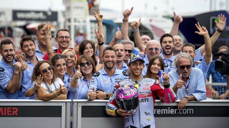 予選3位エネア・バスティアニーニ「自信を持って走行することができた」MotoGP2022サンマリノGP